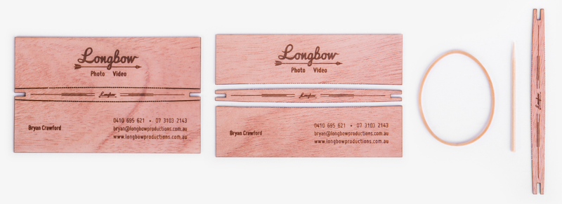 Illustration for article titled Business Cards That Turn Into Mini Bow and Arrows Are Robin-Hood-Ready